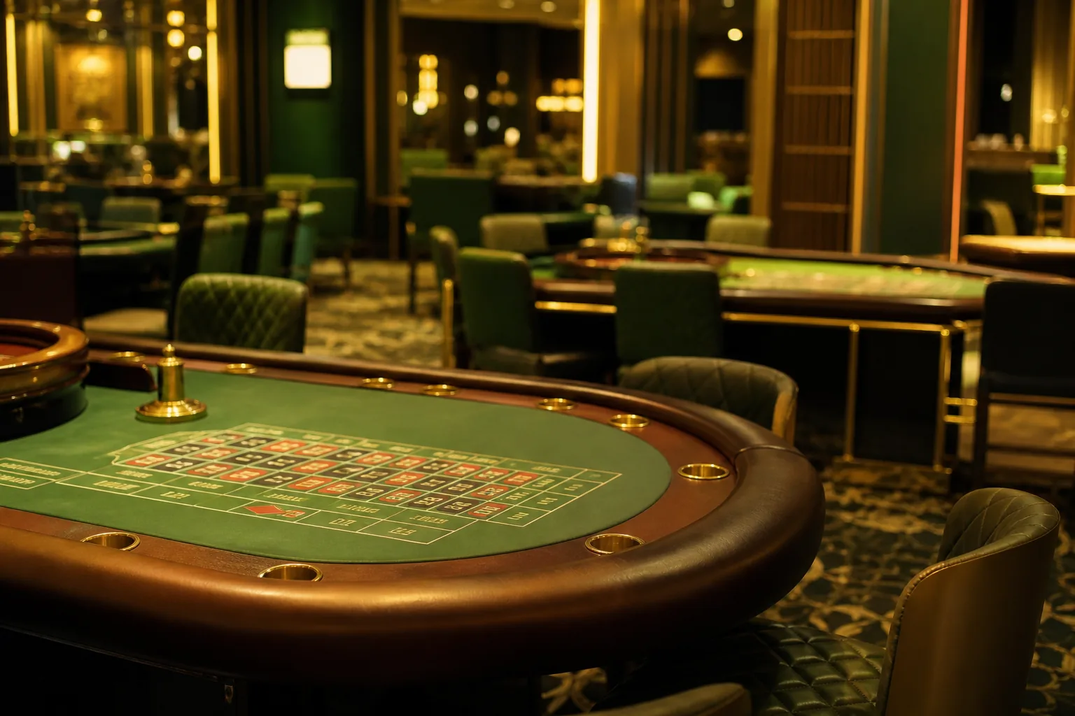 Table and live game categories in an Spirit Casino-style lobby