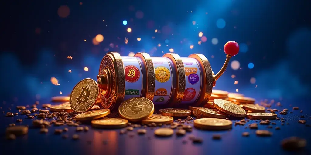 Cryptic Coins pokie artwork at Spirit Casino